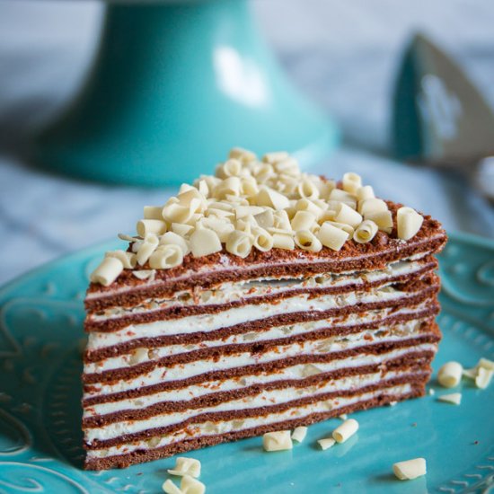 Chocolate Honey Layer Cake