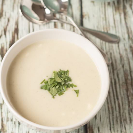 Creamy Cauliflower and Cumin Soup