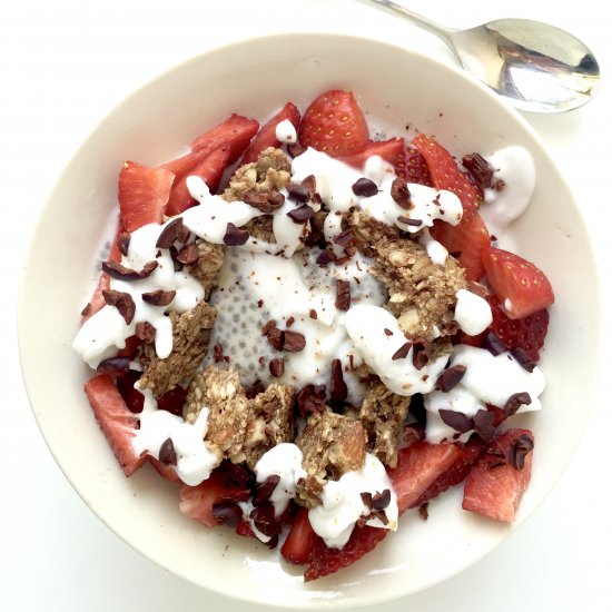 Toasted Coconut Chia Bowl