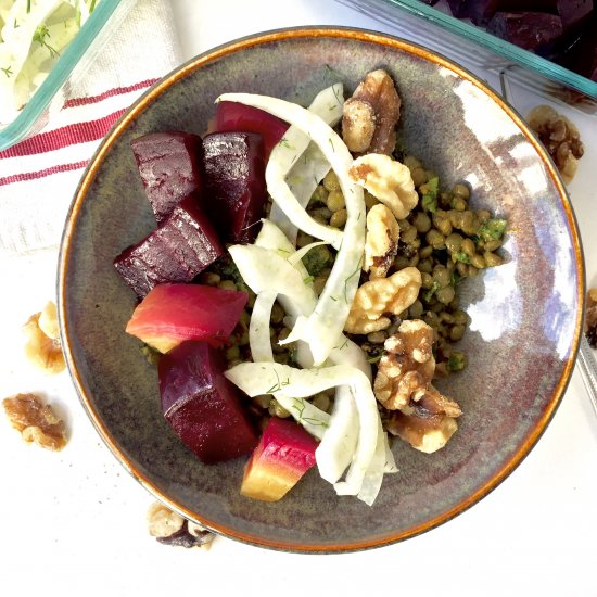 French Green Lentil Salad