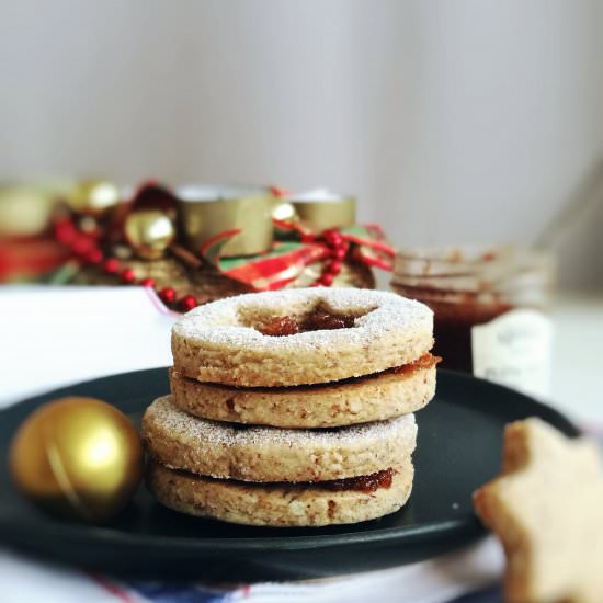 Linzer Cookies