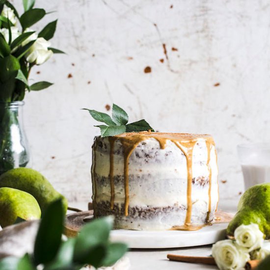 Spelt Flour Gingerbread Cake