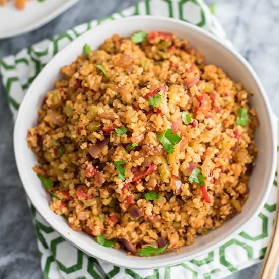 Cauliflower Dirty Rice