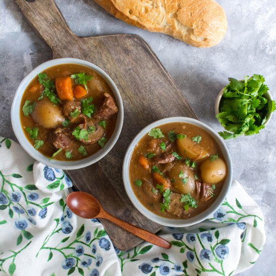 Easy Instant Pot Beef Stew