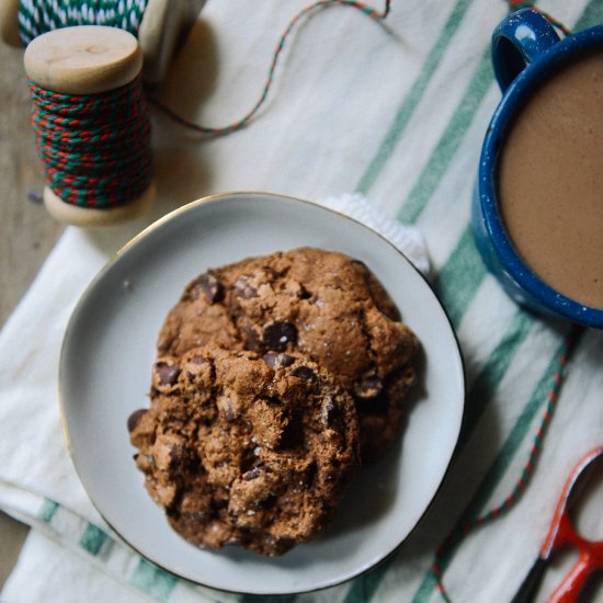 Chocolate Peppermint Cookies