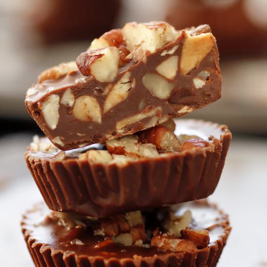 4 Ingredients Peanut Butter Chocolate