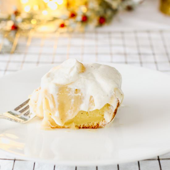 Eggnog Pudding Poke Cake