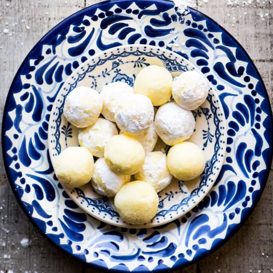 Fresh Lemon Truffles