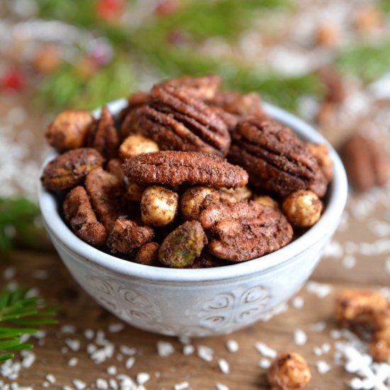 Cinnamon Candied Nuts