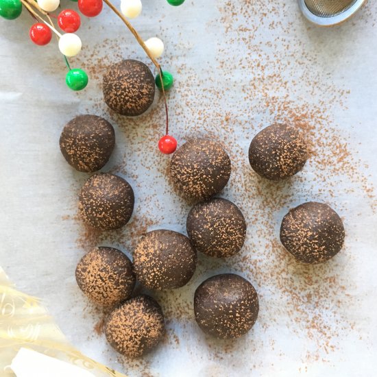 Chocolate Cashew Nut Balls