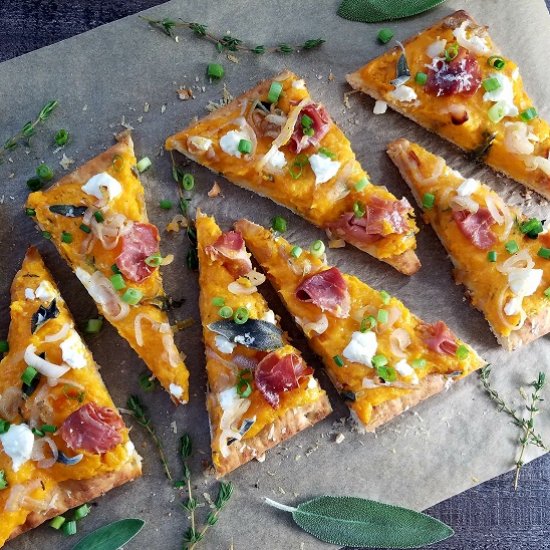 Roasted Butternut Squash Flatbread