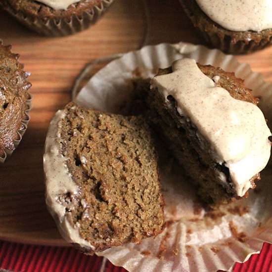 Gingerbread Spice Wheat Muffins