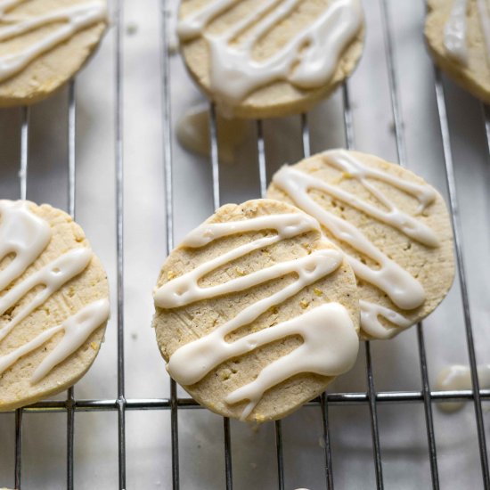 Lemon Vanilla Slice & Bake Cookies