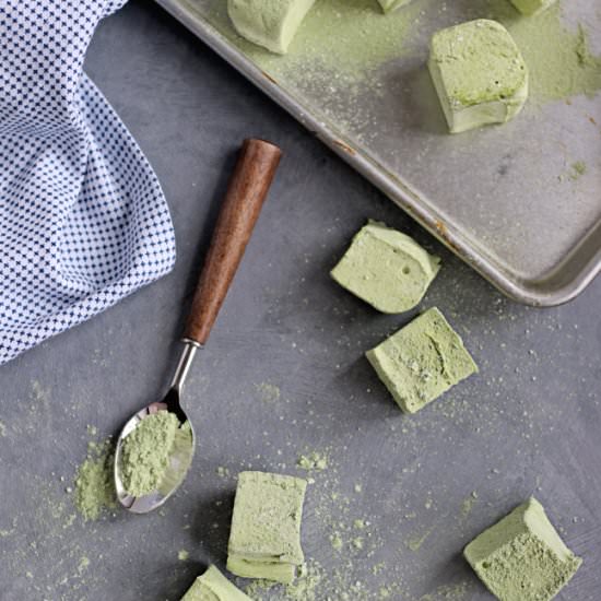 matcha marshmallows