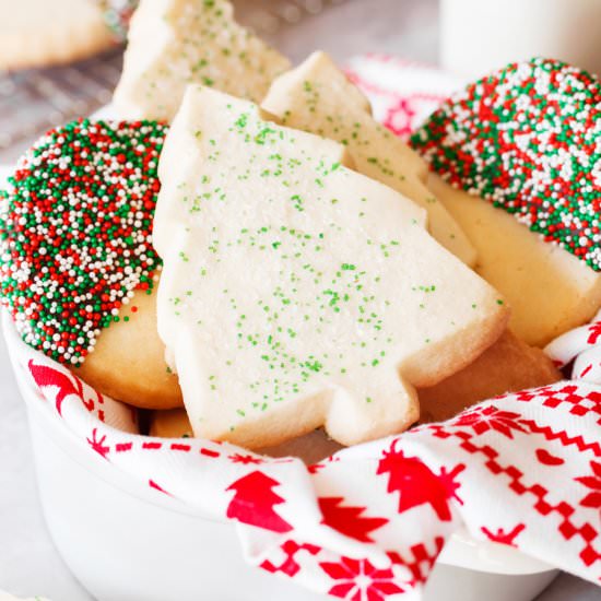 Classic Shortbread Cookies