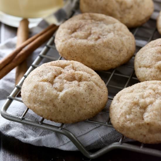 eggnog snickerdoodles