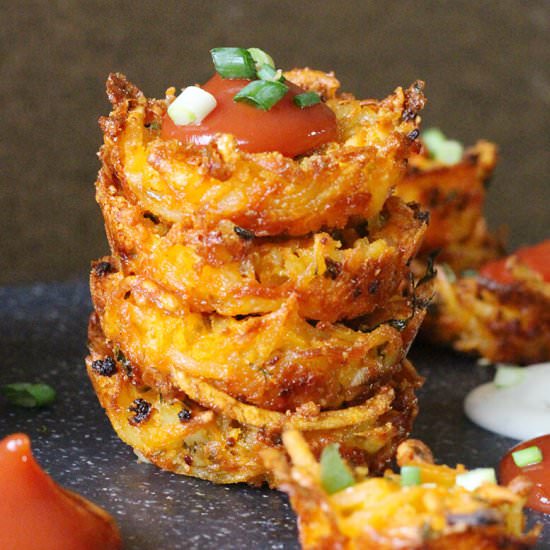 Cheesy Hash Brown Bites