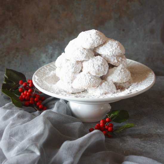 Greek Christmas Almond Cookies