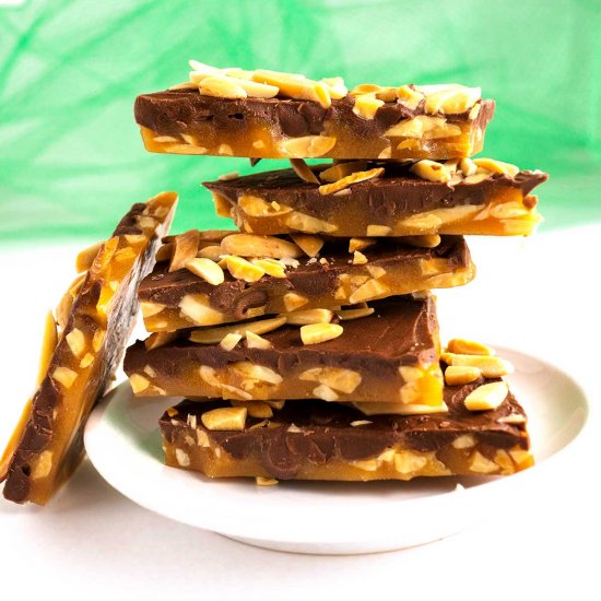 Chocolate Almond Toffee