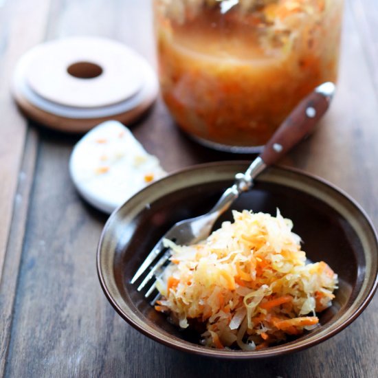 Hot Ginger Sauerkraut