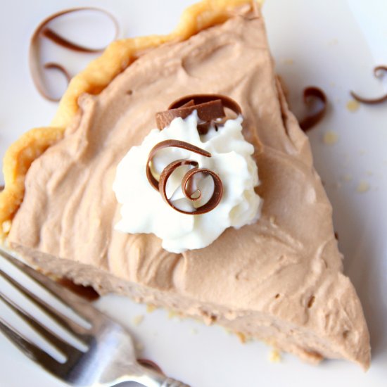 Mile High Chocolate Mousse Pie