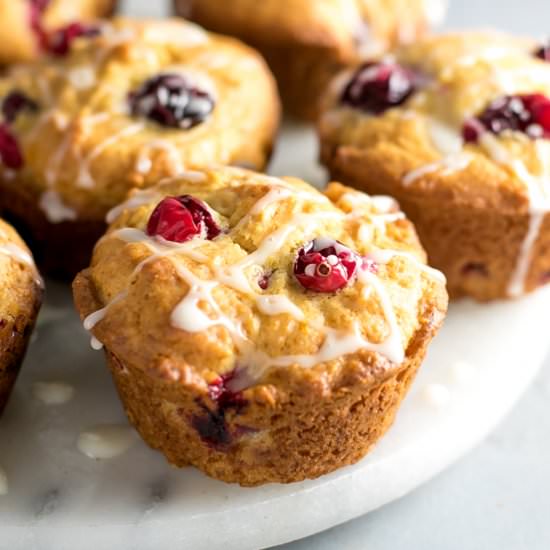 CRANBERRY ORANGE MUFFINS