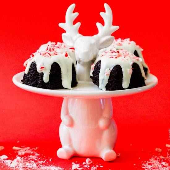 Peppermint Chocolate Bundts