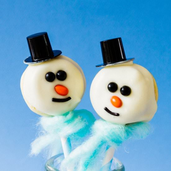 Snowman Donuts