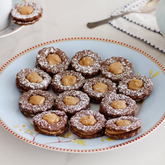 Chocolate and Peanut Butter Cookies