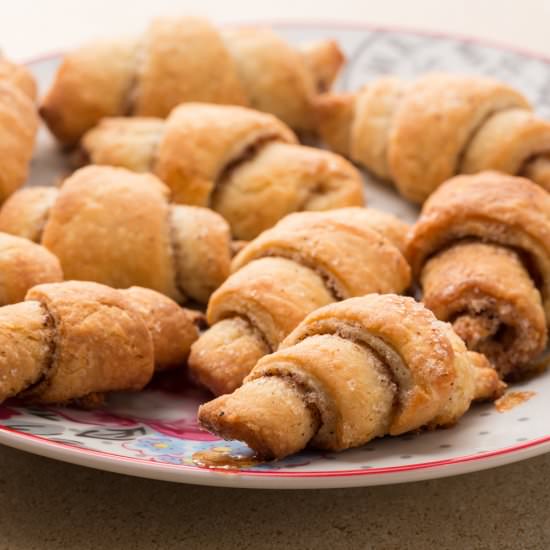 Cinnamon Rugelach Cookies