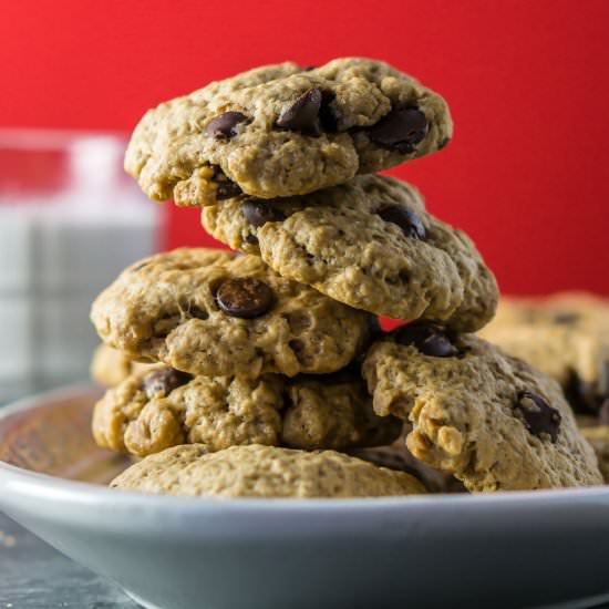 Vegan Chocolate Chip Cookies