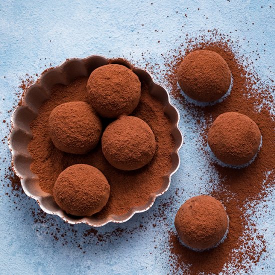 Almond Chocolate Truffles