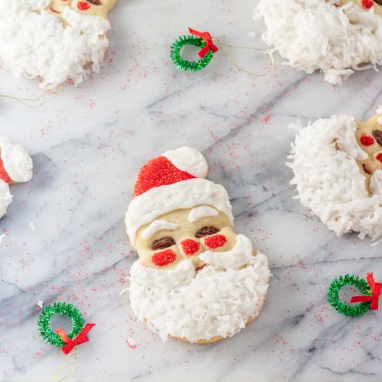 Santa Claus Cut–Out Cookies