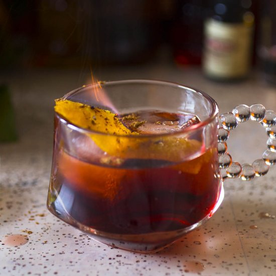 Holiday Rum Negroni