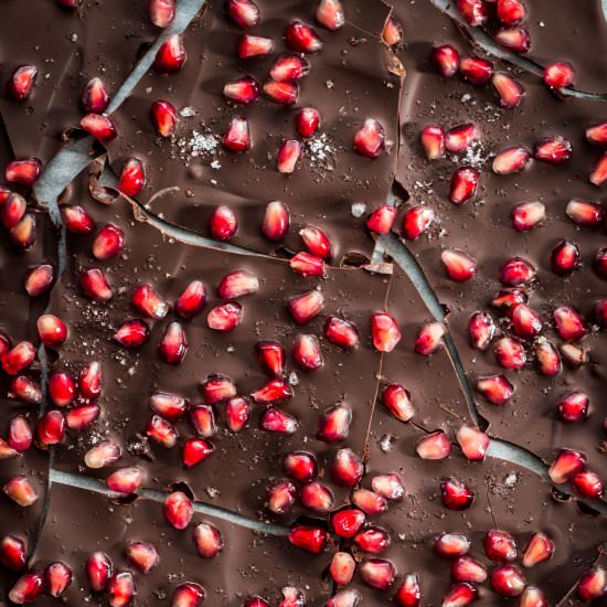 Pomegranate Sea Salt Bark