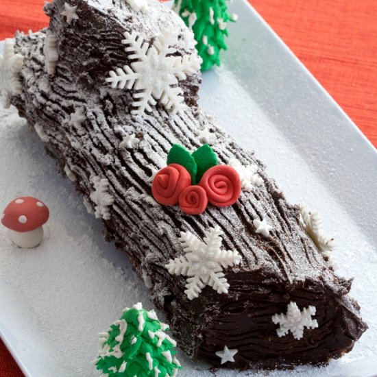 Chocolate Yule Log