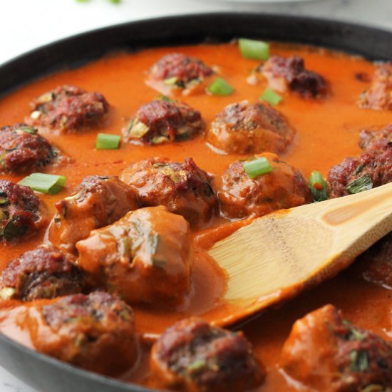 Thai Coconut Curry Meatballs