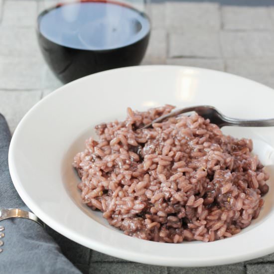 Red Wine Risotto