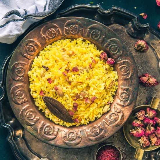 Bengali Sweet Saffron Rice