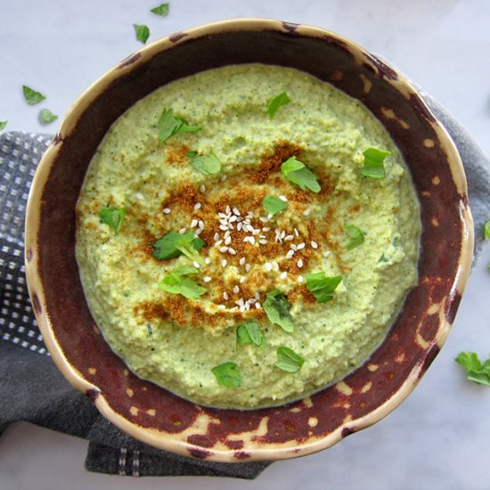 Raw Zucchini Hummus