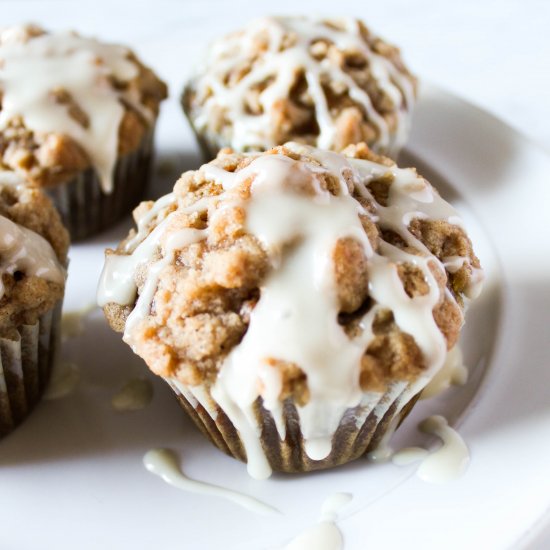 Pumpkin Crumb Muffins