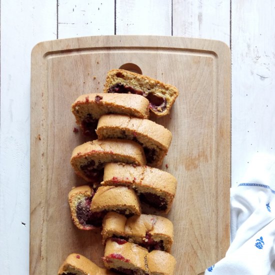 Cranberry Lemon Pound Cake