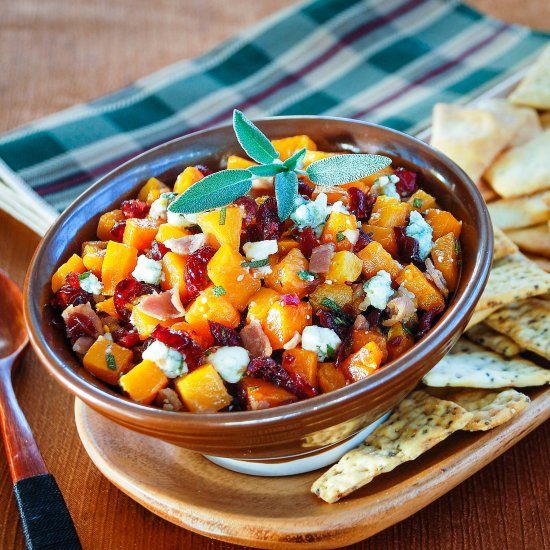 Butternut Squash Bruschetta Dip