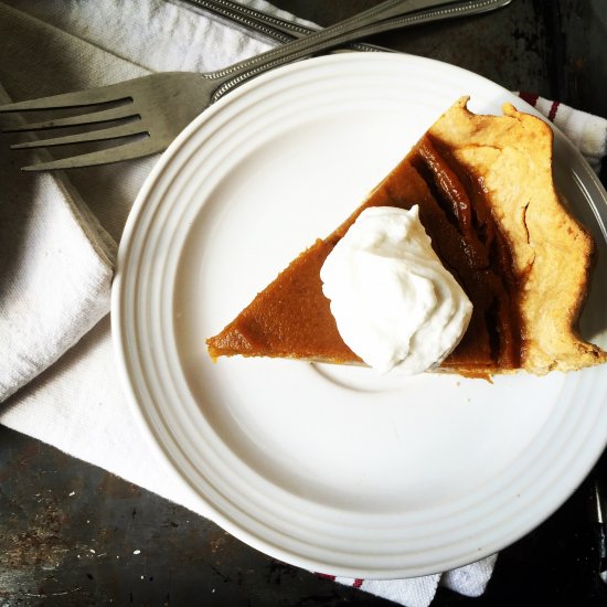 Vegan Pumpkin Pie