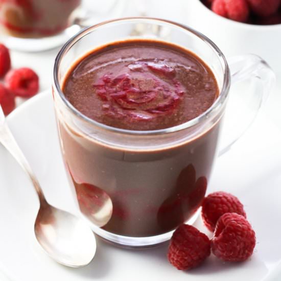 Raspberry Hot Chocolate