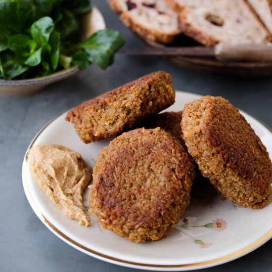 Green Spelt Fritters