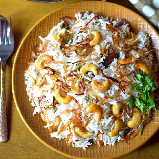 Cashew Pulao