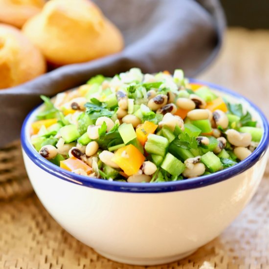 Healthy Black-Eyed Pea Salad