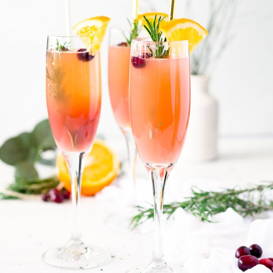 Cranberry Orange Mimosa