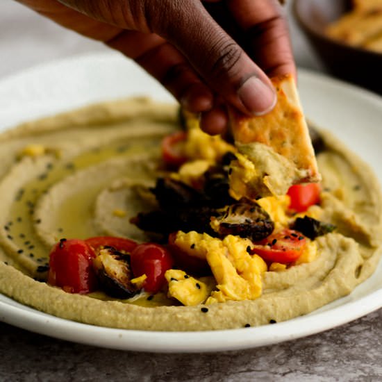 Ackee & Eggplant Dip